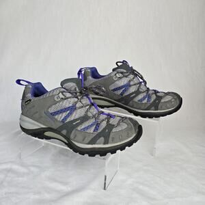 Merrell Daria Gore - Tex Hiking Shoes Women's 9.5 Charcoal Ultra Marine Lace Up